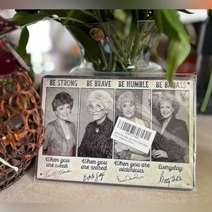 Golden Girls Metal Wall Art